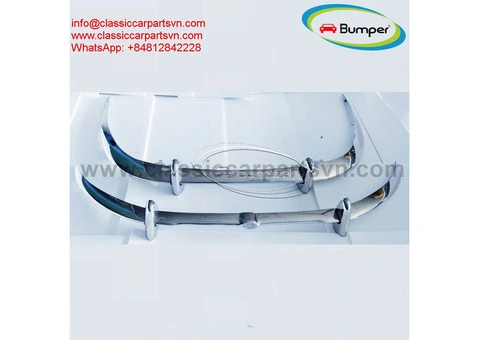 Jaguar E-Type XKE Series 2 (1969- 1971) bumper by stainless steel - 2/4