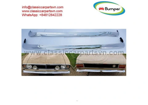 Ford Cortina MK2 bumper (1966-1970) without over rider - 1/3