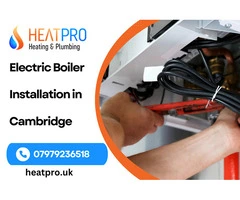 Electric Boiler Installation in Cambridge | Call 07979236518