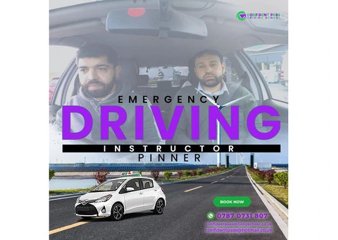 Hire the services of a top Emergency driving instructor in Pinner now