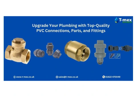Upgrade Your Plumbing with Top-Quality PVC Connections, Parts, and Fittings!