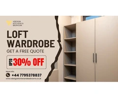 Book for a Smart Space Makeover: Loft Wardrobes at 30% Off + Free Design Visit!