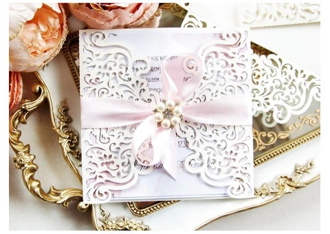 Timeless Elegance: MC Designs' Exquisite Wedding Invitations - 1/5