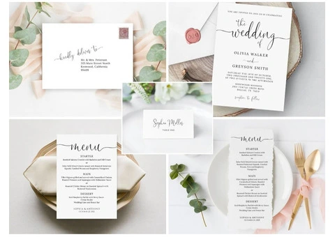 Timeless Elegance: MC Designs' Exquisite Wedding Invitations - 3/5