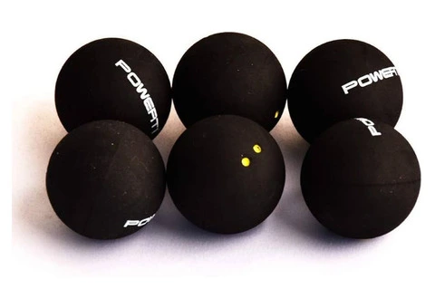 Customized printed squash balls for club events
