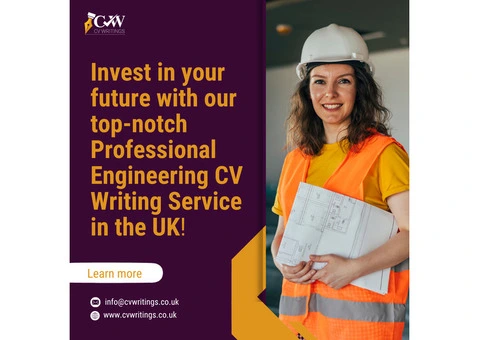 Get Professional Engineering CV Writing Service in UK