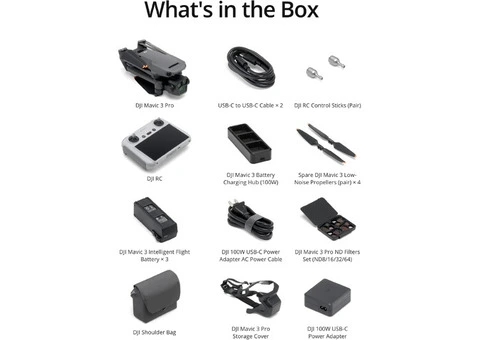 DJI Mavic 3 Pro Fly More Combo with DJI RC - 6/9