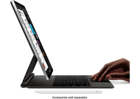 Apple - Geek Squad Certified Refurbished 12.9-Inch iPad Pro (Latest Model) with Wi-Fi - 512GB - 4/8