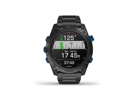 Garmin Descent Mk2iT1 Bundle Titanium Carbon Gray DLC with DLC Titanium Band - 7/12