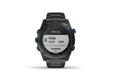 Garmin Descent Mk2iT1 Bundle Titanium Carbon Gray DLC with DLC Titanium Band - 8/12