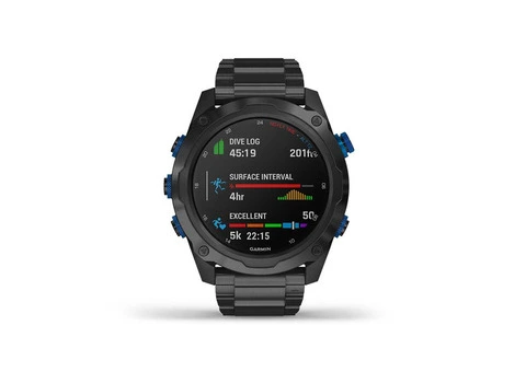 Garmin Descent Mk2iT1 Bundle Titanium Carbon Gray DLC with DLC Titanium Band - 9/12