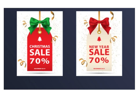 christmas clearnace sell