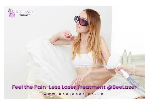 Feel the Pain-Less Laser Treatment @BeeLaser
