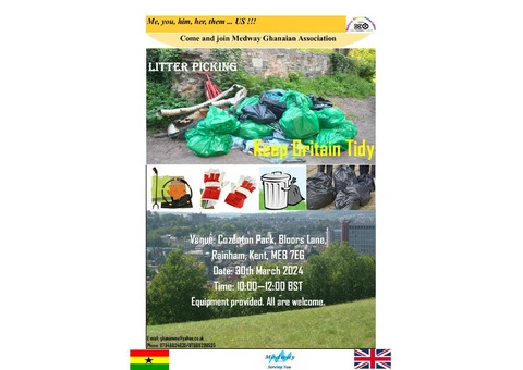 Keep Britain Tidy - Litter Picking @ Cozenton Park