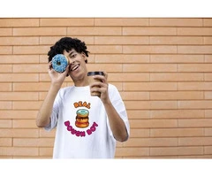 Funny Donut Lover Real Dough Boy T-Shirt