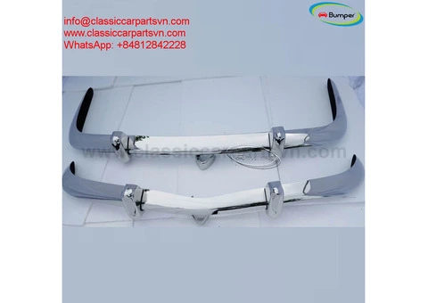 Volkswagen Karmann Ghia Euro style bumper (1970-1971) by stainless steel - 3/4