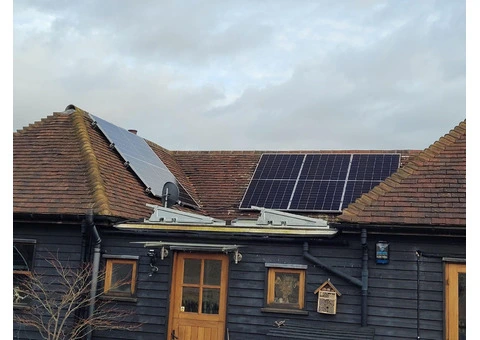 B SOLAR ENERGY, THE LEADING SOLAR PANEL INSTALLERS IN ESSEX. - 16/18
