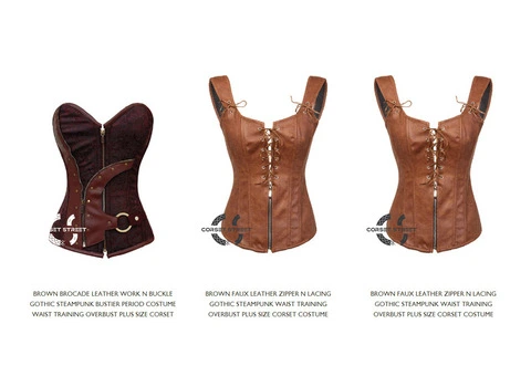 Brown Corsets Tops & Bustiers for Women's Online - 2/2