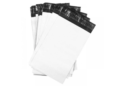 10 x 14 inch White Poly Bags – Crystal Mailing