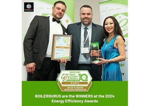 Boilergurus Wins at Energy Efficiency Awards 2024