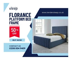 50% off | Florance Platform Bed Frame