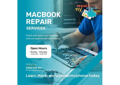 Affordable MacBook Pro Repair Services in oxford at repair my phone today