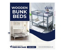 Elevate Your Sleep with a Wooden Bunk Bed   Buy Now