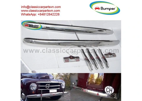 Volvo 830 - 834 bumper (1950–1958) by stainless steel - 1/4