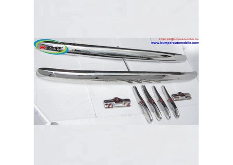 Volvo 830 - 834 bumper (1950–1958) by stainless steel - 3/4
