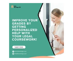 Get UK's top notch Law Course Work Writing Help
