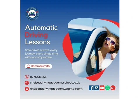 Dynamic Automatic Driving Lessons Hammersmith