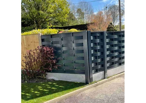 Get the cheap aluminium fencing in UK.