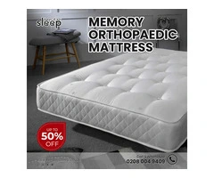 Buy Memory Orthopaedic Mattress | 50% off