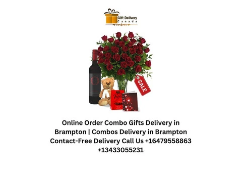Send Online Flowers Delivery in Brampton | Flower Combos Delivery in Brampton - 1/4