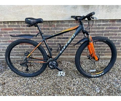 Grey & Orange MTB Carrera