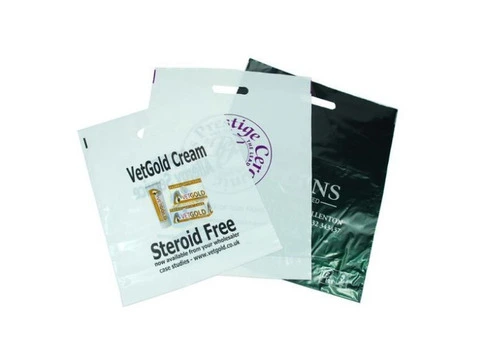 Printed Punched Handle Bags