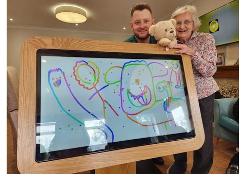 Digital Touch Screen Table for Care Homes and Education - Digital Rainbow