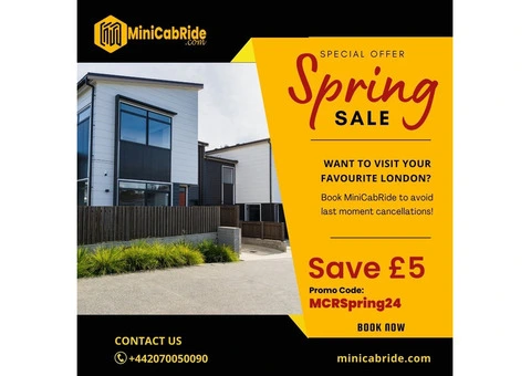 East Midlands Airport Taxi: Enjoy Superior Travel with MiniCabRide