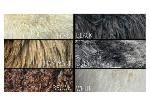 Motorcycle Sheepskin Rug - 2/3