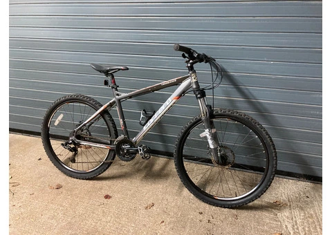 Brown and Orange MTB Carrera