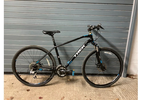 Black and Blue Hybrid Trek - 2/2