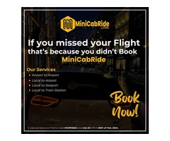 Heathrow Airport Taxi: Redefining Travel Comfort with MiniCabRide