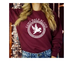 Camp Half Blood Long Island Sound Book Lover Sweatshirt