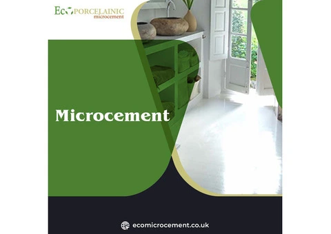 Redefine Your Space with Eco-Friendly Porcelain Microcement!