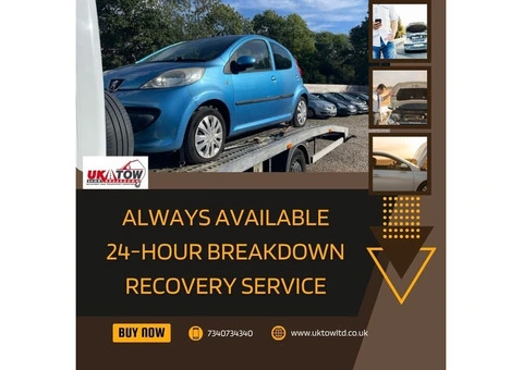 Always Available 24-Hour Breakdown Recovery Service