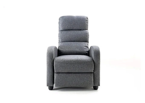 Introducing Our Luxe 1 Seater Regal Fabric Recliner!" buy now