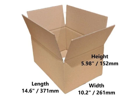 9 x 9 x 9 inch Single Wall Cardboard Boxes (SW10) – Crystal Mailing