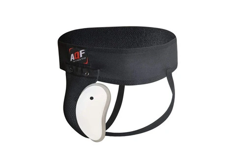 AQF Groin Guard with Cup Black