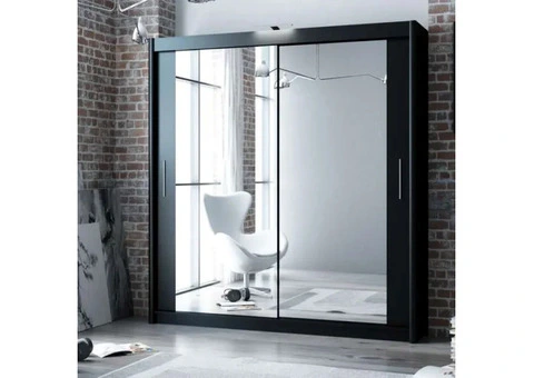 Elevate Your Space with the 203cm Berlin Sliding Wardrobe!" buy now