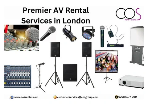 Premier AV Rental Services in London